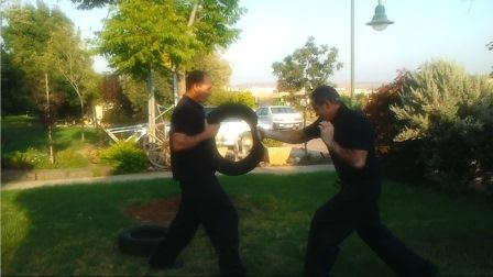 מכת אגרוף אימון צמיגים שאי-הון